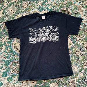 José Guadalupe Posada “Don Quixote” T-shirt | Sz Large